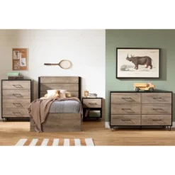 Arlen Mates Bed And Headboard Set Weathered Oak - South Shore 16 Arlen Mates Bed And Headboard Set Weathered Oak - South Shore -Child Furniture Shop GUEST 4e765bfd 4f51 4a12 8680 702725ea0eb8 1