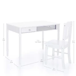 Guidecraft Kids' Dahlia Desk And Chair Set -Child Furniture Shop GUEST 4ea9206e 3641 484e a3eb bf469445bd3b