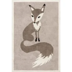 NuLOOM Nola Fox Machine Washable Kids Area Rug -Child Furniture Shop GUEST 512c8a74 7e5e 4a94 b577 78eb2116f6cc