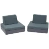 Children's Factory Multipurpose Whatsit Kids Furniture Sofa Couch With Flexible Seat Cushions For Home Bedrooms, Playrooms, And Dorms, Gray 2 Children's Factory Multipurpose Whatsit Kids Furniture Sofa Couch With Flexible Seat Cushions For Home Bedrooms, Playrooms, And Dorms, Gray -Child Furniture Shop GUEST 51f14b1b b08e 4500 85ba 17035846347a
