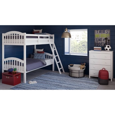 Twin Creekside Solid Wood Bunk Bed - Storkcraft 3 Twin Creekside Solid Wood Bunk Bed - Storkcraft
