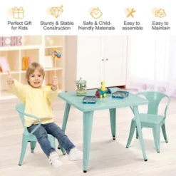 Costway Kids Steel 27'' Square Table Children Play Learn Activity Table Indoor Outdoor 18 Costway Kids Steel 27'' Square Table Children Play Learn Activity Table Indoor Outdoor -Child Furniture Shop GUEST 53ae5c3b f841 44aa 97b1 d1975870e688