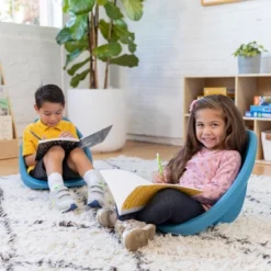 ECR4Kids Leaf Floor Seat, Portable Plastic Kid's Scoop Chair, 6-Piece 14 ECR4Kids Leaf Floor Seat, Portable Plastic Kid's Scoop Chair, 6-Piece -Child Furniture Shop GUEST 5470f9fb e649 4e67 8c5e 6b798318f9e9