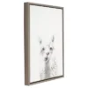 24" X 18" Alpaca Framed Canvas Art - Uniek -Child Furniture Shop GUEST 54c74235 1e3f 4990 b86a 83a6104647f6