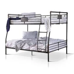 HOMES: Inside + Out Derrick Kids' Bunk Bed Antique Black - IoHOMES -Child Furniture Shop GUEST 557f35a3 04b1 4506 8578 99b2d9b790b9