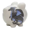Bank Mythical Dragon Pig Bank - One Bank 7.5 Inches - Save Money - 36916. - Ceramic - White -Child Furniture Shop GUEST 566032f5 a9a3 44d3 bc98 8fa6d3de82d7