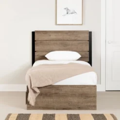 Arlen Mates Bed And Headboard Set Weathered Oak - South Shore 17 Arlen Mates Bed And Headboard Set Weathered Oak - South Shore -Child Furniture Shop GUEST 567d5750 096f 4da6 8552 f611f14c4271