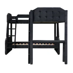 L-Shaped Twin Over Full Bunk Bed And Twin Loft Bed With Desk-ModernLuxe 15 L-Shaped Twin Over Full Bunk Bed And Twin Loft Bed With Desk-ModernLuxe -Child Furniture Shop GUEST 5a45b7f9 3fd6 47ce 9537 6a189613ee68