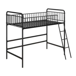 Twin Kaila Metal Loft Bed Black - Room & Joy -Child Furniture Shop GUEST 5a636df5 05fc 40d1 baab 65d2497294bf
