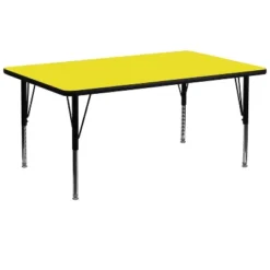 Flash Furniture 30''W X 72''L Rectangular HP Laminate Activity Table - Height Adjustable Short Legs -Child Furniture Shop GUEST 5bbd760a 0304 4719 ae15 db5548928c09