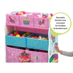 Disney Trolls World Tour Design And Store 6 Bin Toy Organizer - Delta Children 11 Disney Trolls World Tour Design And Store 6 Bin Toy Organizer - Delta Children -Child Furniture Shop GUEST 5c548d55 e7de 4cb1 805d a82db633bd04