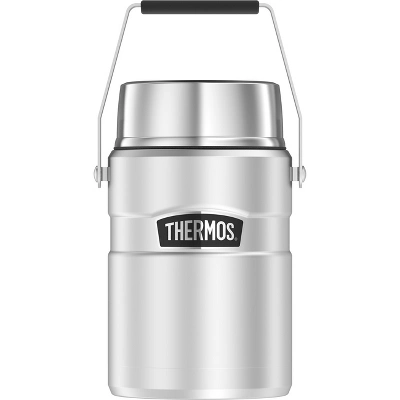 Thermos 47oz Stainless King Vacuum Insulated Food Jar - Stainless Steel 3 Thermos 47oz Stainless King Vacuum Insulated Food Jar - Stainless Steel