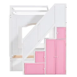 Full Over Full Bunk Bed With Trundle, Stairs, Ladders And Storage Cabinet-ModernLuxe -Child Furniture Shop GUEST 5cdbbf3e 5ba6 42a0 8ca9 7d543c89966b