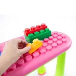 UNiPLAY Indoor/Outdoor Toddler Activity Table Set With 25 Piece Building Blocks -Child Furniture Shop GUEST 5df4e8b2 6af3 48bd 9dcc 9bb78e24c4b4
