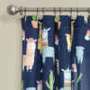 52"x84" Make A Wish Southwest Llama Cactus Window Curtain Panels Set - Lush Décor -Child Furniture Shop GUEST 5e22df3e 5c75 4755 bcf1 290ec2f748db