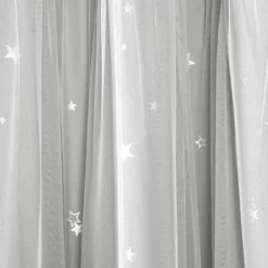 Star Sheer Insulated Grommet Blackout Window Curtain Panel Set - Lush Décor 10 Star Sheer Insulated Grommet Blackout Window Curtain Panel Set - Lush Décor -Child Furniture Shop GUEST 5e6294ba 5e6c 4fd9 a91b 4ebeacb27bdc