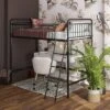 Twin Kaila Metal Loft Bed Black - Room & Joy -Child Furniture Shop GUEST 600ebbb3 c889 4060 869d df8b7cfc9b80