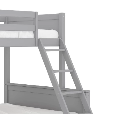 Twin Over Full Capri Wood Bunk Bed Gray - Hillsdale Furniture 13 Twin Over Full Capri Wood Bunk Bed Gray - Hillsdale Furniture - Image 11