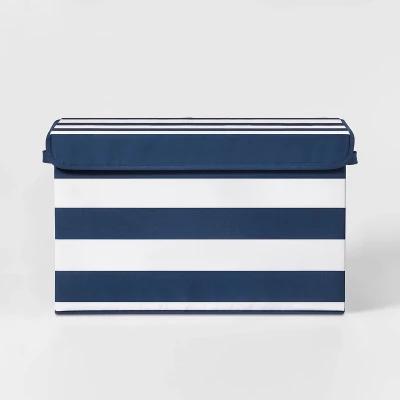 Large Rectangle Kids' Storage Striped Bin - Pillowfort™ 7 Large Rectangle Kids' Storage Striped Bin - Pillowfort™ - Image 5