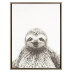24" X 18" Sloth Framed Canvas Art - Uniek 8 24" X 18" Sloth Framed Canvas Art - Uniek -Child Furniture Shop GUEST 67841b37 2ae1 46a1 a68a 2c0c52ea0654