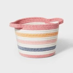 Striped Coiled Rope Kids' Storage Bin - Pillowfort™ -Child Furniture Shop GUEST 69aa9ee9 051f 4555 86cb 500da444d1d4