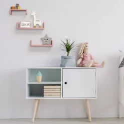 Set Of 3 Picture Ledge Shelf For Kids' Room Pink - InPlace -Child Furniture Shop GUEST 6b8252ad 537c 4381 9c77 0ee731966d50