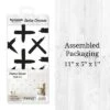 Black Watercolor Swiss Crosses Wall Decor - Decalcomania -Child Furniture Shop GUEST 6f1ab7e9 7d6e 4565 953b 2bb31ae7e152