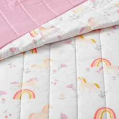 Kids' Quilt Unicorn Light Purple - Pillowfort™ -Child Furniture Shop GUEST 6fc626cb 4d97 41f0 b1c8 1c5d688b9884