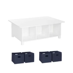 5pc Kids' Activity Table Set With 4 Bins - RiverRidge Home 12 5pc Kids' Activity Table Set With 4 Bins - RiverRidge Home -Child Furniture Shop GUEST 713577cd e797 4e2e 857f ace5f49cbde7