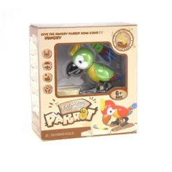 Insten Parrot Piggy Bank Robotic Coin Munching Toy Money Box, Green, 6.6x6.5 Inches -Child Furniture Shop GUEST 7195db07 55a9 4030 bb3c 405a455a1624