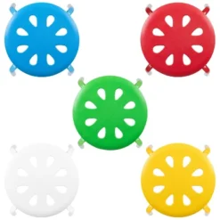 Flash Furniture Plastic Nesting Stack Stools, 11.5"Height (5 Pack) -Child Furniture Shop GUEST 71c377f9 3093 476d a084 213a0e47252b