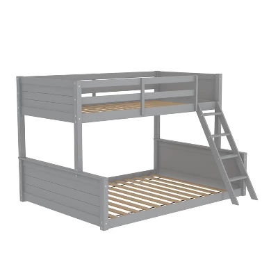 Twin Over Full Capri Wood Bunk Bed Gray - Hillsdale Furniture 8 Twin Over Full Capri Wood Bunk Bed Gray - Hillsdale Furniture - Image 6