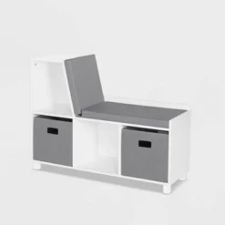 RiverRidge Home Kids' Book Nook Collection Cubby Storage Bench With 2 Bins - RiverRidge -Child Furniture Shop GUEST 7617f23e 2eb9 4757 9cd4 4eb792a61899