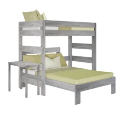 Max & Lily Farmhouse Twin Over Full L-Shaped Bunk Bed With Desk -Child Furniture Shop GUEST 7790fb69 eb10 40ef b4c1 313fb062c346