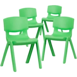 Emma And Oliver 4 Pack Plastic Stackable K-2 School Chair With 13.25"H Seat -Child Furniture Shop GUEST 78d181ec 9342 471b b81e 83ee4df9cb11