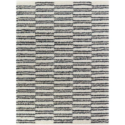 Forbes Striped Shag Kids' Rugs White - Balta Rugs 7 Forbes Striped Shag Kids' Rugs White - Balta Rugs - Image 5