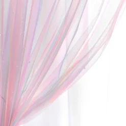 Kids' Rainbow Sheer Rod Pocket With Lining Single Window Curtain Panel Rainbow/White - Lush Décor -Child Furniture Shop GUEST 78ed79f9 581e 459e 84fc 90965b51f733