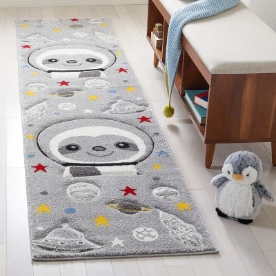 Carousel Kids CRK140 Power Loomed Area Rug - Safavieh 3 Carousel Kids CRK140 Power Loomed Area Rug - Safavieh