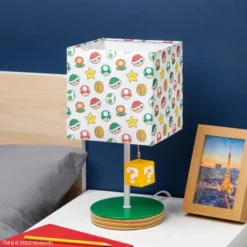 Super Mario Icons Table Lamp
