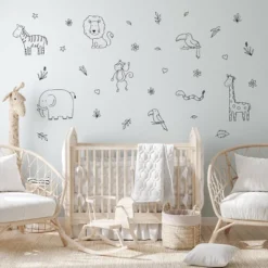 Safari Animals Wall Decor - Decalcomania -Child Furniture Shop GUEST 7af93651 377e 4035 821f bb54f31f71d9