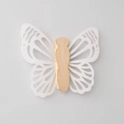 Butterfly Wood Lit Kids' Wall Decor Cream - Pillowfort™ -Child Furniture Shop GUEST 7b038660 261a 42af 8baa 03a5b9a54a2c