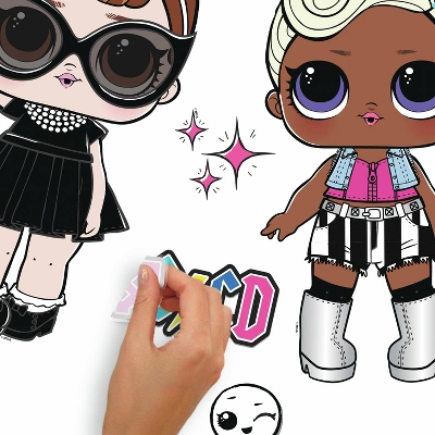 Lol Surprise Rock Star Peel And Stick Wall Decal - RoomMates 5 Lol Surprise Rock Star Peel And Stick Wall Decal - RoomMates - Image 3