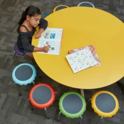 ECR4Kids Daisy Stackable Stool Set, Flexible Seating, 17in Seat Height, 8-Piece -Child Furniture Shop GUEST 7cff08d5 d285 4e65 9fae 65ce83f1cb2d