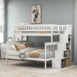 Twin Over Full Stairway Bunk Bed With Storage-ModernLuxe 16 Twin Over Full Stairway Bunk Bed With Storage-ModernLuxe -Child Furniture Shop GUEST 7d518838 c02a 4fdf 9934 b15b557283bd