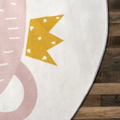 NuLOOM Nesta Queen Bear Machine Washable Kids Area Rug -Child Furniture Shop GUEST 8026f436 252f 464a 8f73 702bce53abf3