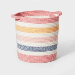Striped Coiled Rope Kids' Storage Bin - Pillowfort™ -Child Furniture Shop GUEST 80881529 d51b 4276 9202 2ce79d31daa0