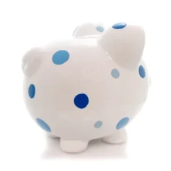 Bank Blue Multi Dot Bank - 1 Bank 7.75 Inches - Polka Piggy Money Saving - 3606Bl - Ceramic - Blue 7 Bank Blue Multi Dot Bank - 1 Bank 7.75 Inches - Polka Piggy Money Saving - 3606Bl - Ceramic - Blue -Child Furniture Shop GUEST 846c2def cb55 47ce bee0 e32a17fa1937