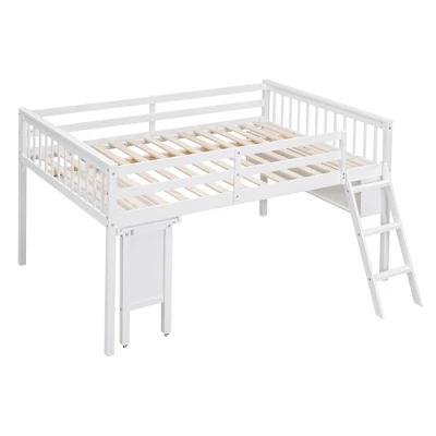 Loft Bed With Removable Desk And Cabinet - ModernLuxe 5 Loft Bed With Removable Desk And Cabinet - ModernLuxe - Image 3