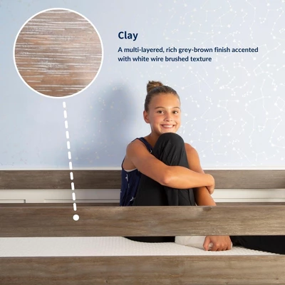 Max & Lily L-Shaped Twin Over Full Bunk Bed With Bookcase 7 Max & Lily L-Shaped Twin Over Full Bunk Bed With Bookcase - Image 5