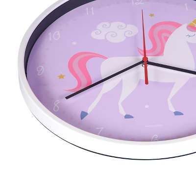 Wildkin Unicorn Wall Clock 4 Wildkin Unicorn Wall Clock - Image 2